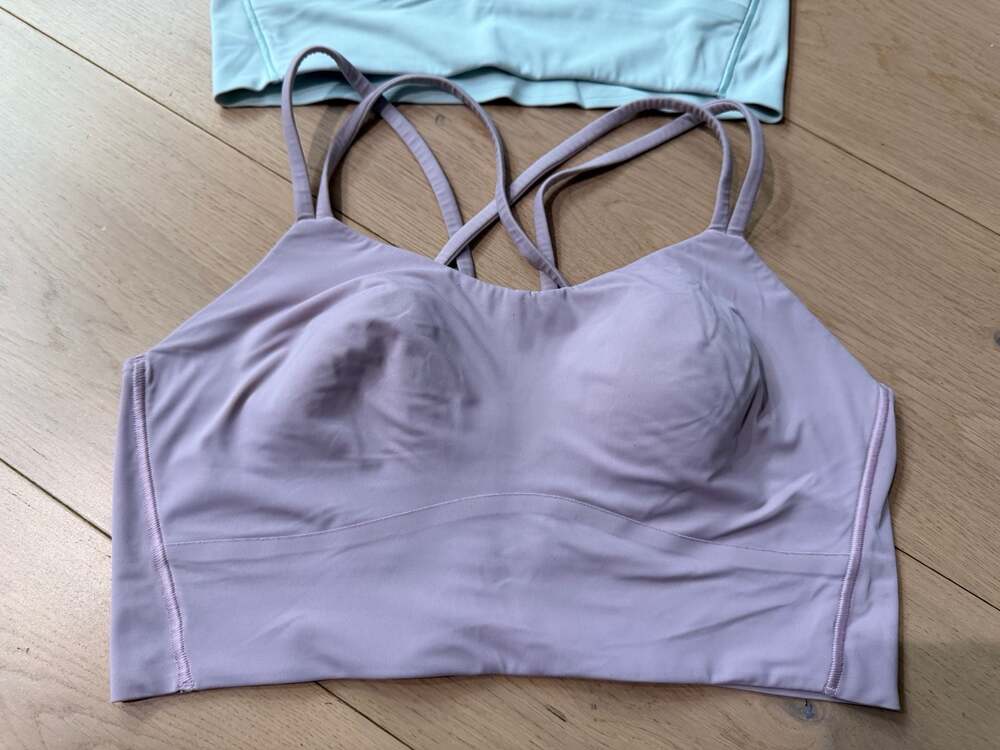 Lot of 3 Lululemon Like a Cloud Longline Bra *Light Support size 8 - Picture 4 of 6